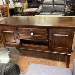 Server With Wine Rack 