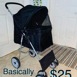 $25 Dog 🐶/cat pet stroller very sturdy like new