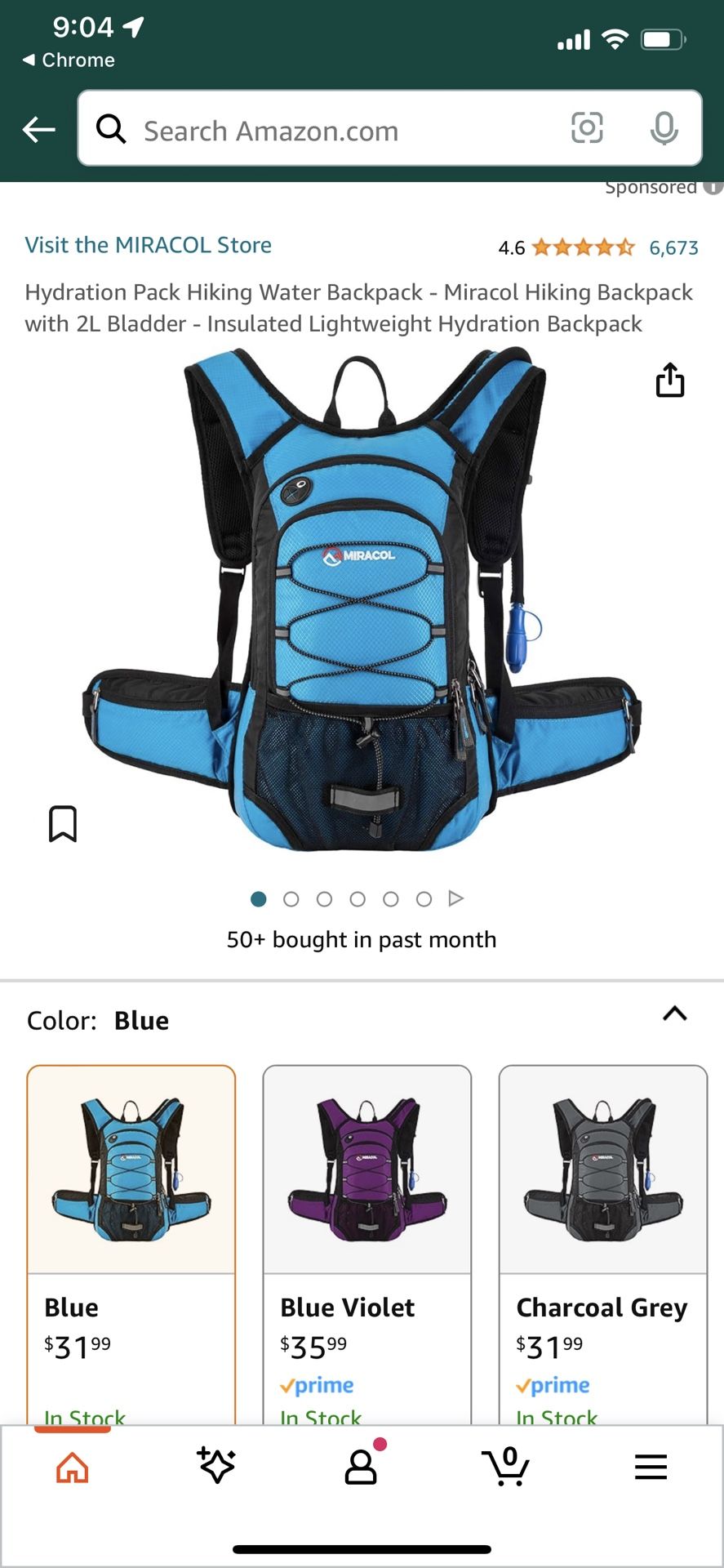 Mira cool Hydration Pak New
