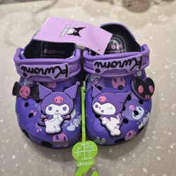 Kuromi kids crocs