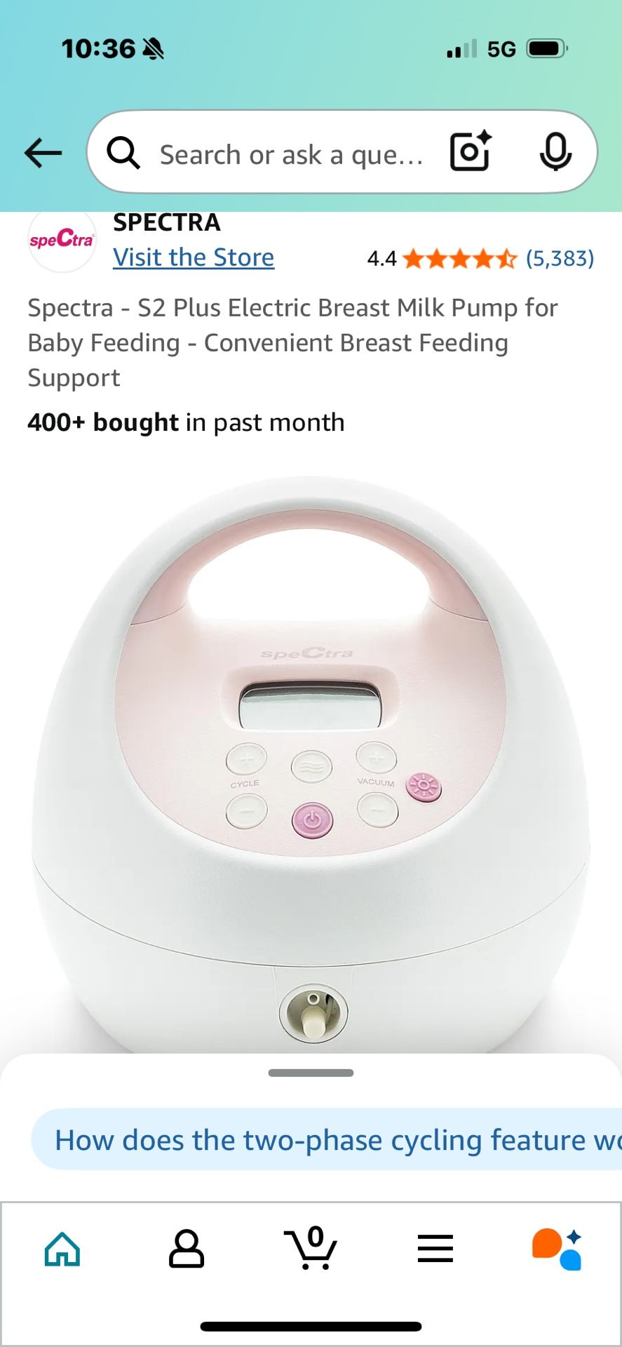 Spectra S2 Pump