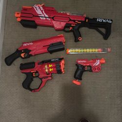 Nerf Rival guns $40