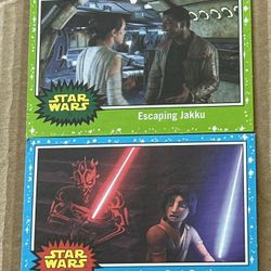 Star Wars Cards (2) 