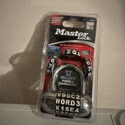 Master Lock Combination Lock - New in Package!