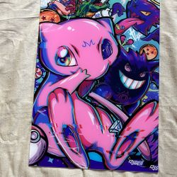 Renni Meow, Plexi Glass Wall Artt