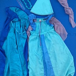 Sarah’s Silk Blue/Purple Outfit Size Small