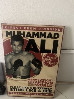 Muhammad Ali Portrait Wall Art 