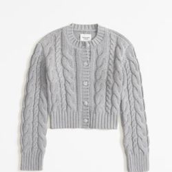 Grey Cardigan - Abercrombie 
