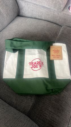 TRADERS JOE’S MINI CANVAS TOTE BAG