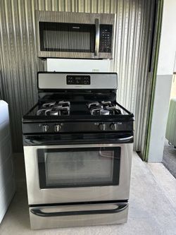 Gas stove and microwave stainless steel