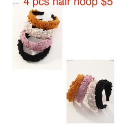 4 Pcs Hair Hoop ❤️❤️❤️firm Price 