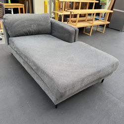 Living Spaces Aries II Espresso Right Arm Facing Chaise Clean and Good Condition 