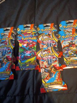 Mega Evolution Sleeved Booster Packs