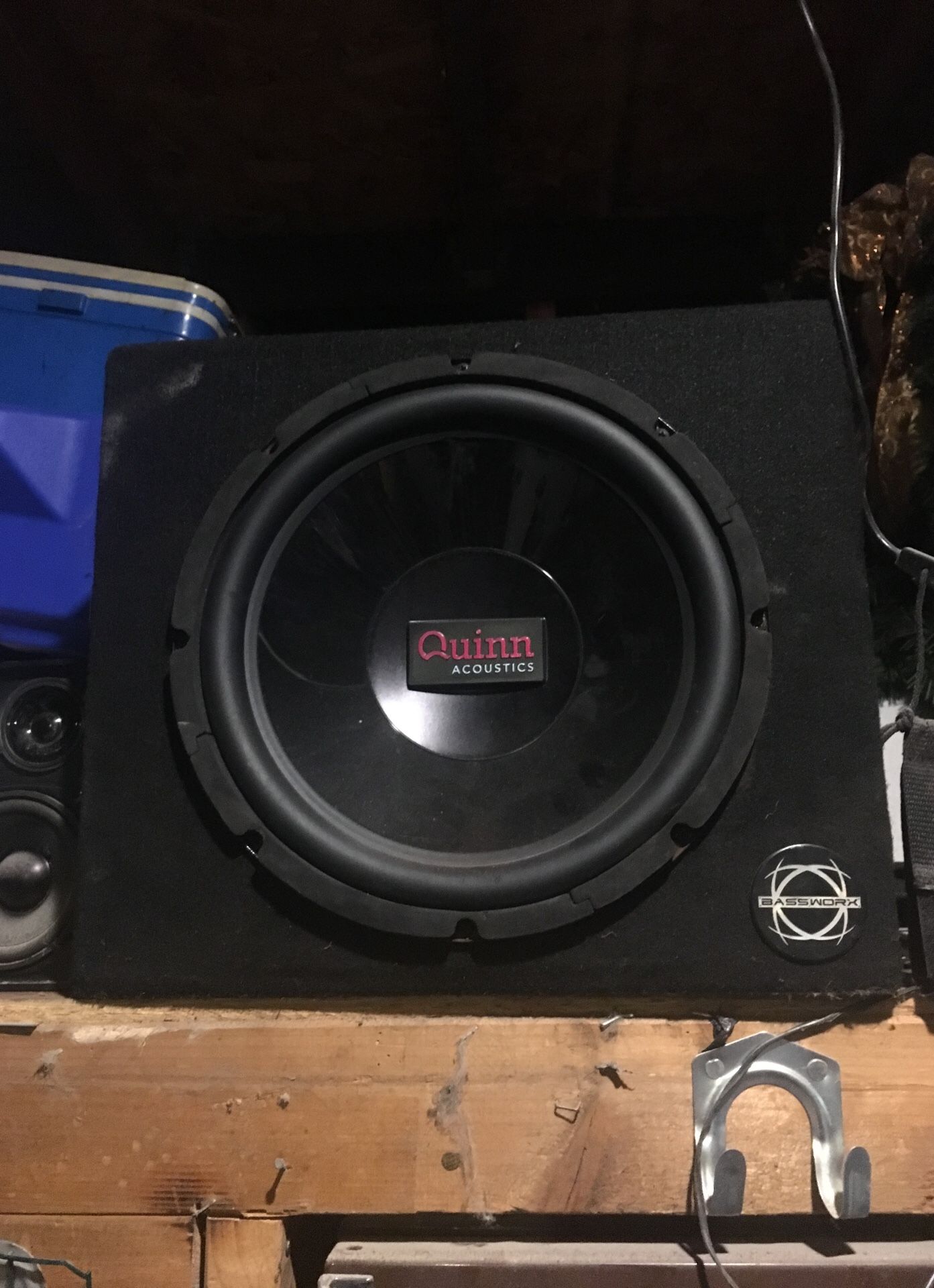 Quinn acoustics 12 sub in sealed box