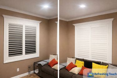 Wood Plantation Shutters, Premium Basswood, Free In Home Measurement | 909-681-7003
