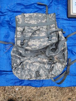 Military Camo Backpack