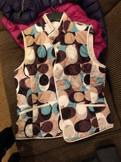 brand new coach vest!