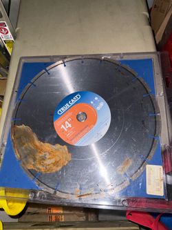 14” Diamond Concrete Saw Blade – True Cast