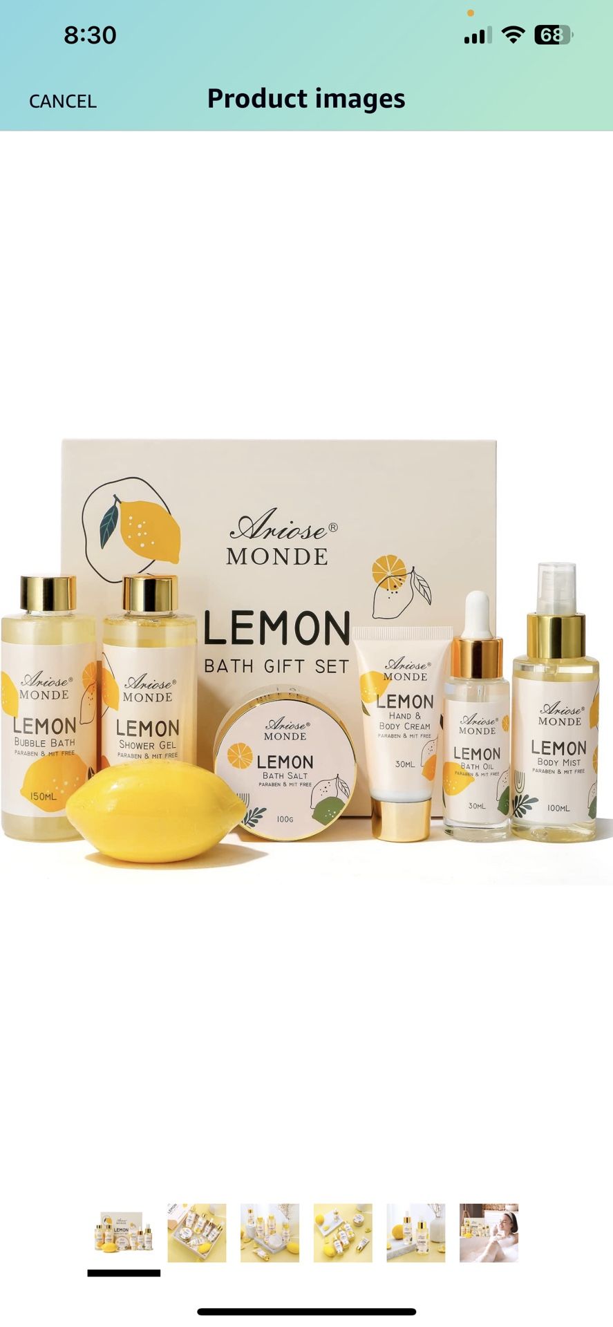 Bath Gift Set For Women