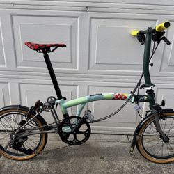 Brompton x Tour de France P Line 12 Speed 2025 Polka Dot Jersey