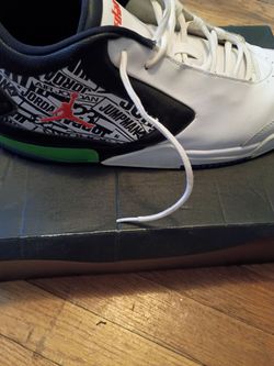 Nike shoes and Royal's jersey