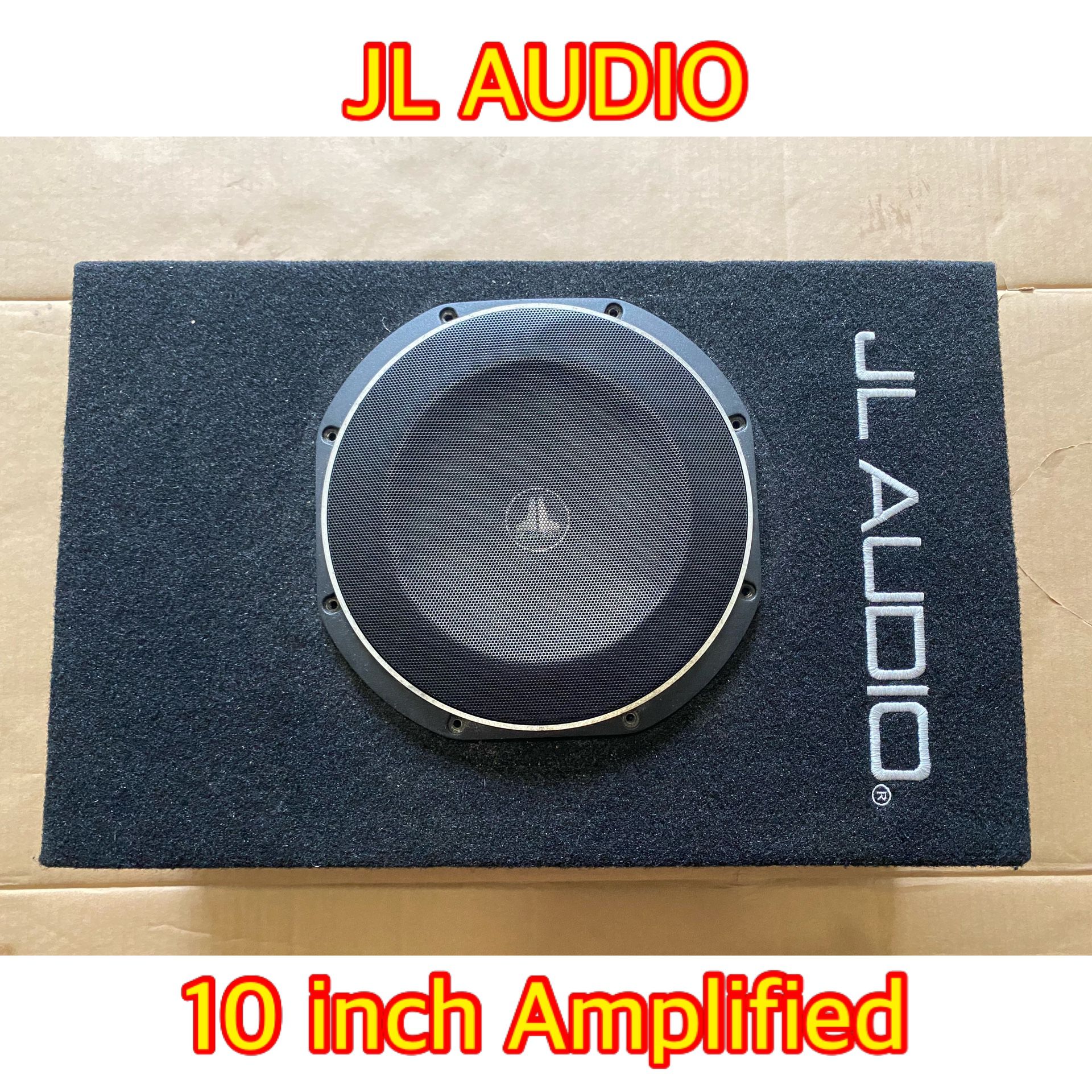 JL AUDIO 10” Amplified 