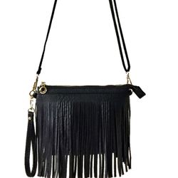 Fringe Crossbody Bag