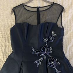 Dark Blue Dress 