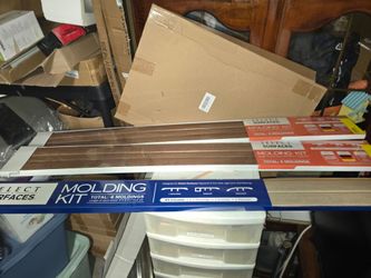 Door threshold molding kit