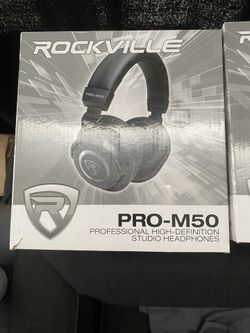 Rockville Headphones, Amplifier, Microphone