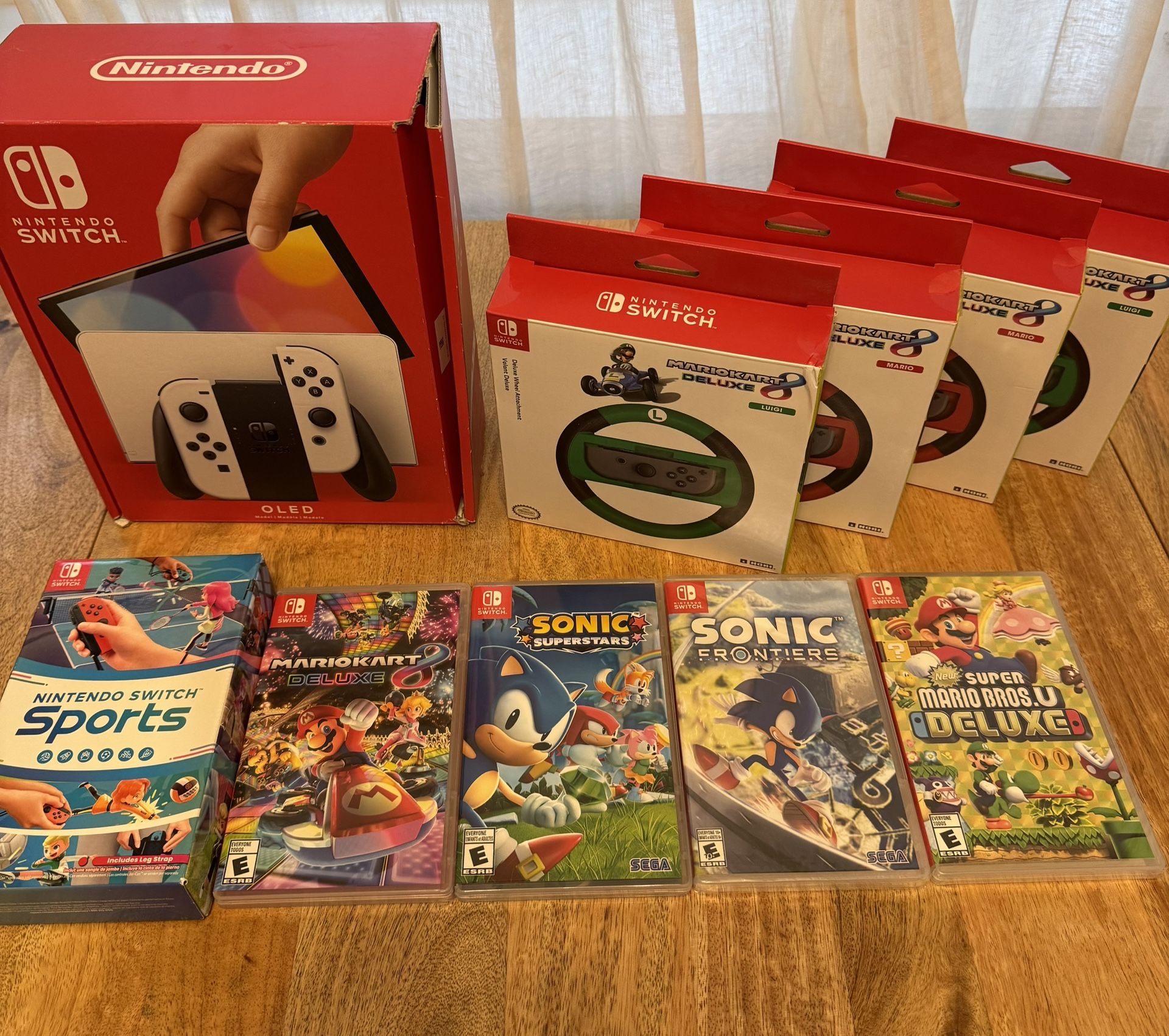 Nintendo Switch OLED Bundle – Games + Accessories – Great Deal!