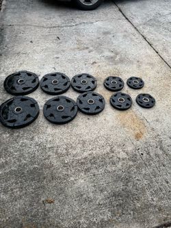 Weighted plates 45-5 black
