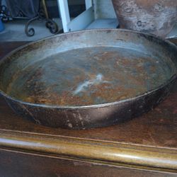 Antique Chiken Feeder Pan 