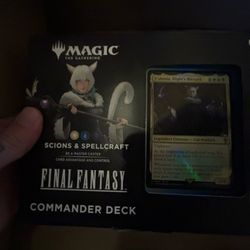 Magic Final Fantasy Commander Deck 