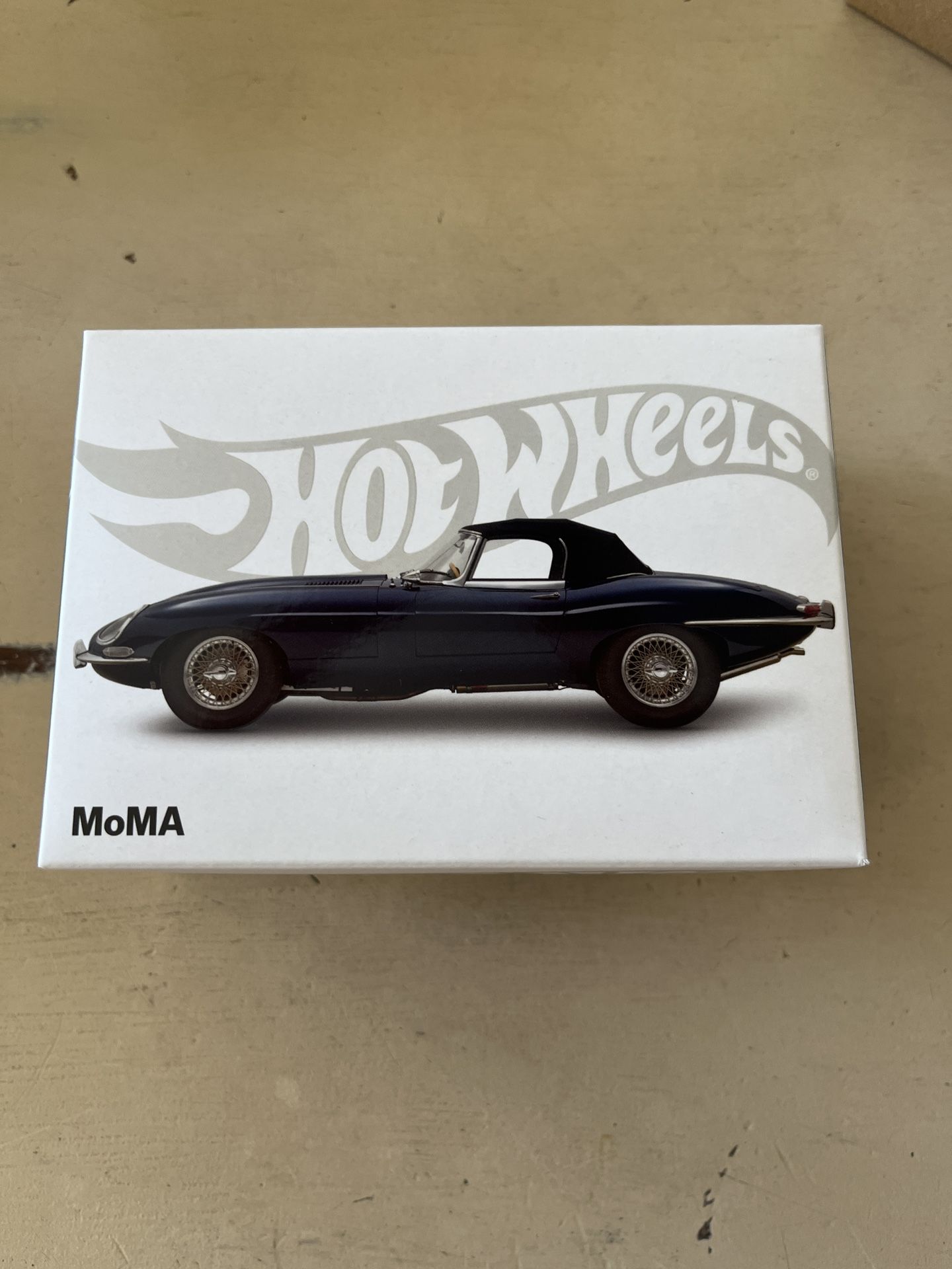 Hot Wheels x MoMA Jaguar E Type Roadster