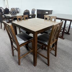 Counter Height Dining Table Set