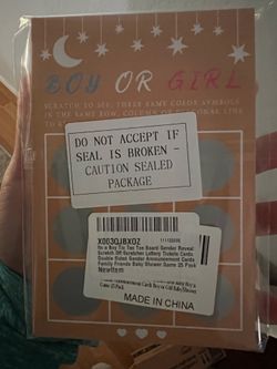 Gender reveal