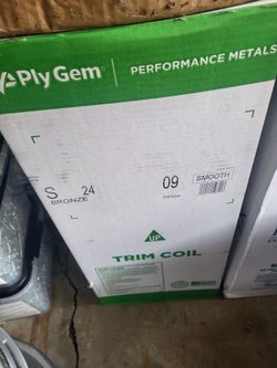 New ply gem trim coil bronze
