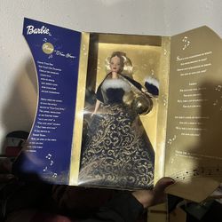 2001 Ring in the New Year Barbie Mint Box