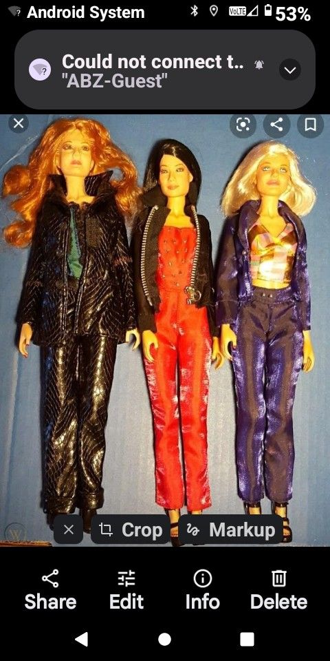 Charlie's Angels Barbie Dolls