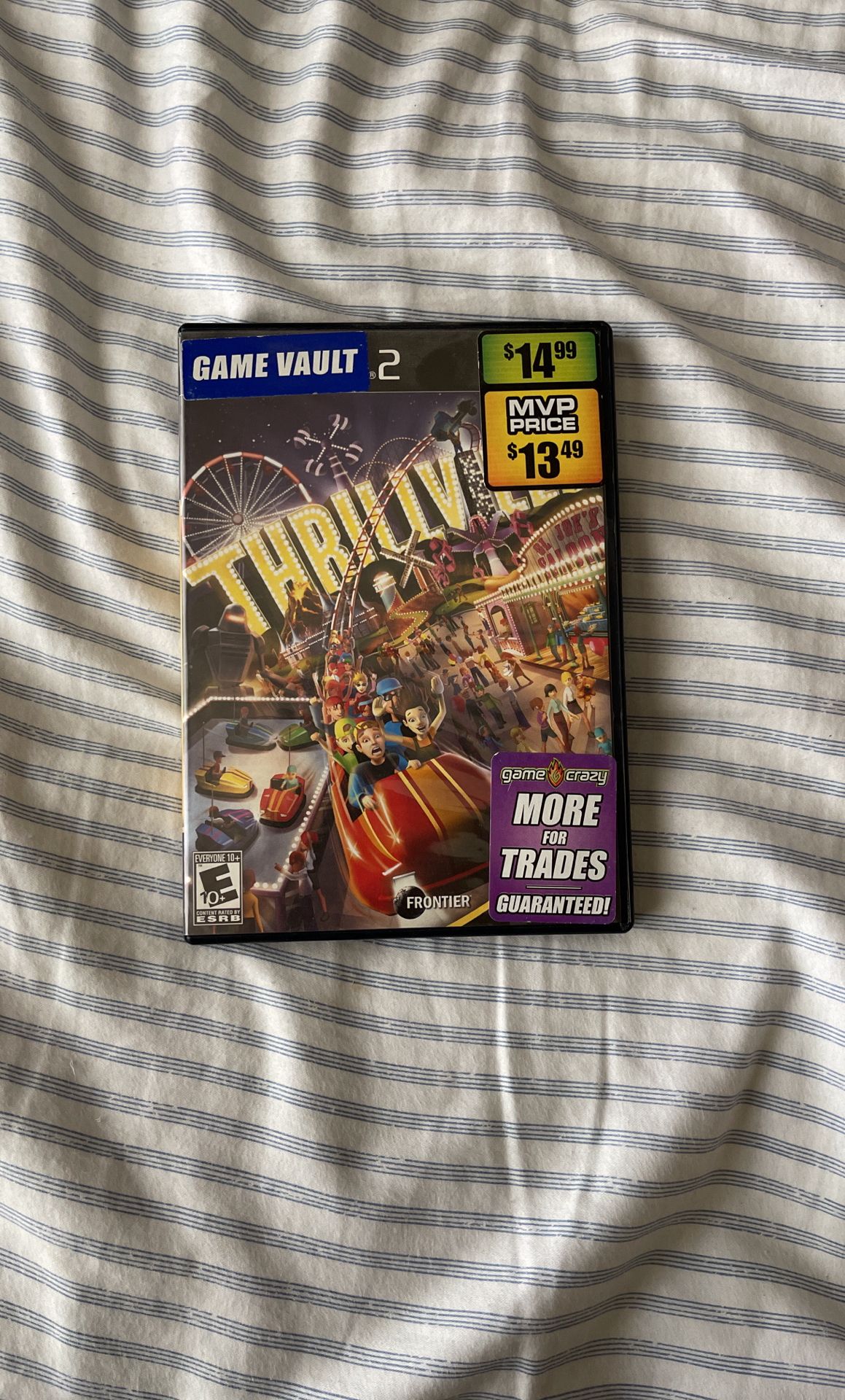 Thrillville PS2 Case and Disk Tested