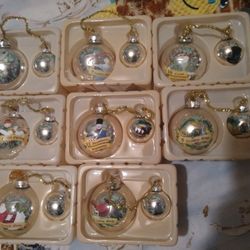 Vintage Christmas Glass Bulbs