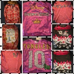 Disney Adults/kids jerseys/hoodies/flannels