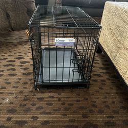 Small Dog Cage  22.51 L x 13.51 W x 16 H in 5715 × 34.29 × 40.64 cm