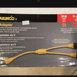 Marinco 30Amp Y Power Adapter