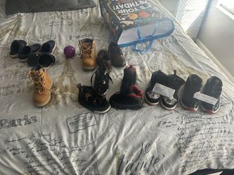 Jordan Shoes And Some Crocs 