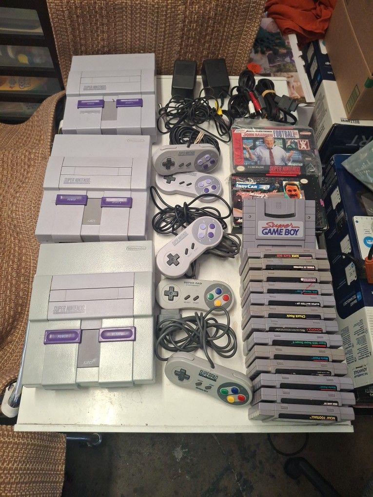 SNES Bundle "Works Great"