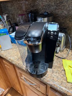 Keurig B70 BLACK Single Serve K-Cup Coffee Maker Black Silver LCD Display