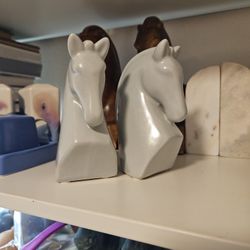 Vintage Ikea Horsehead Figurines 