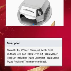 Pizza Kettle Oven